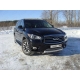 Защита передняя овальная длинная 75-42 мм ТСС для Infiniti JX35/QX60 2012-2016