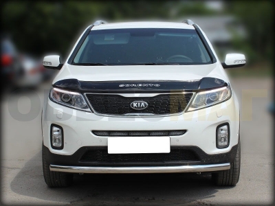 Защита переднего бампера 60 мм для Kia Sorento 2012-2020
