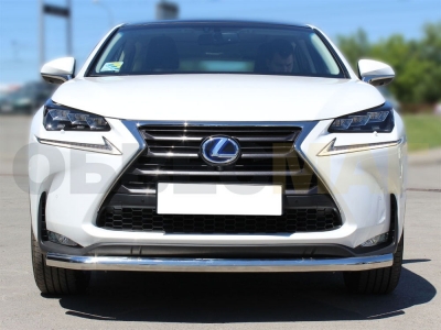 Защита переднего бампера 60 мм для Lexus NX300h F-Sport 2014-2017