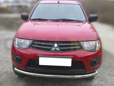Защита переднего бампера 76 мм для Mazda BT-50 2006-2011