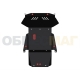 Защита картера и КПП Шериф сталь 2 мм для Nissan Terrano 1993-1999