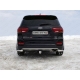 Защита задняя уголки 60 мм ТСС для Kia Sorento Prime 2018-2021