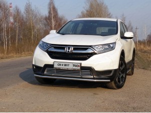 Защита переднего бампера 42 мм для Honda CR-V № HONCRV17-18