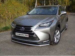 Защита переднего бампера 60 мм для Lexus NX-300h № LEXNX300H14-04