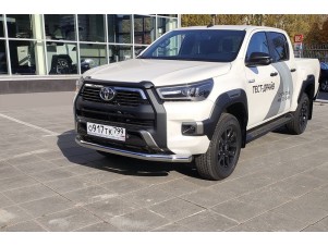 Защита переднего бампера 76 мм